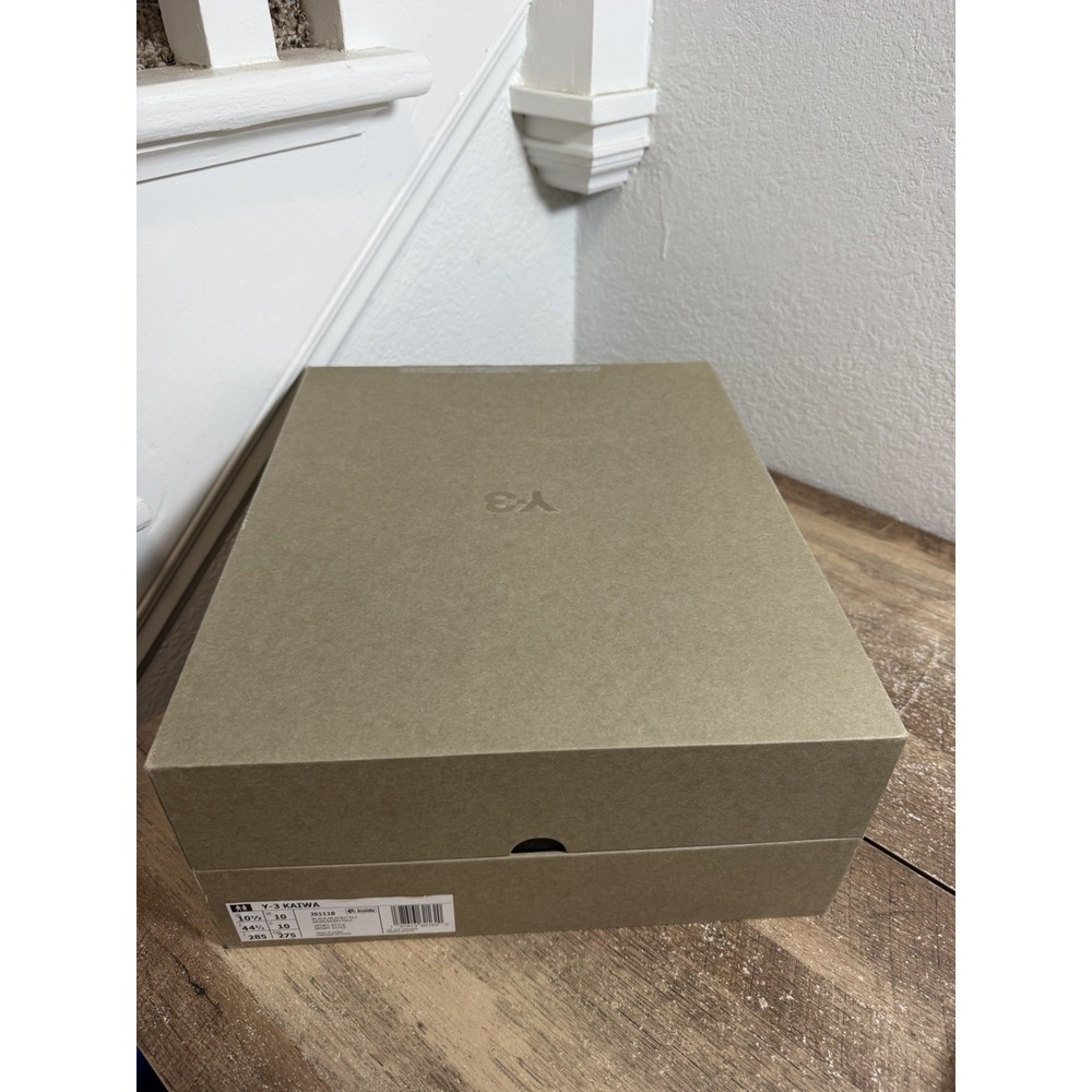 Adidas Y-3 Kaiwa Black Talc Size 10.5 With Box Yohji Yamamoto NEW RARE - Picture 8 of 9